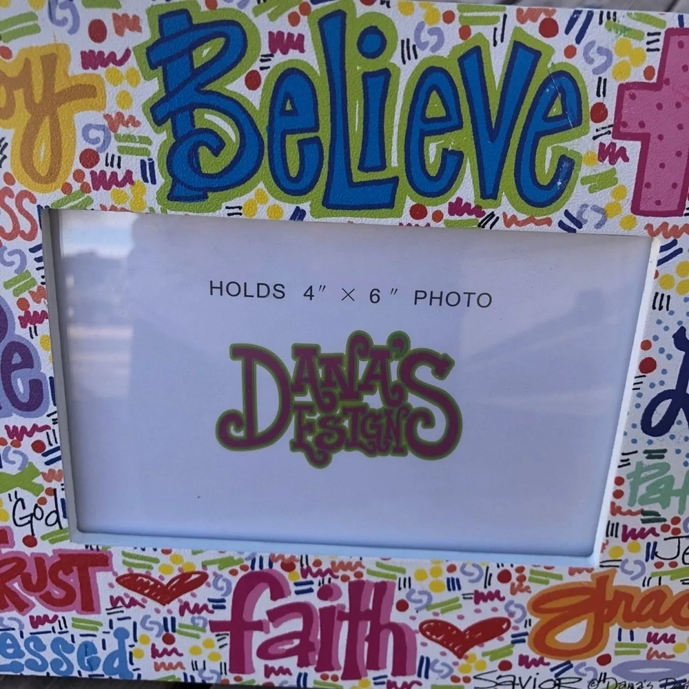 Believe Picture Frame
